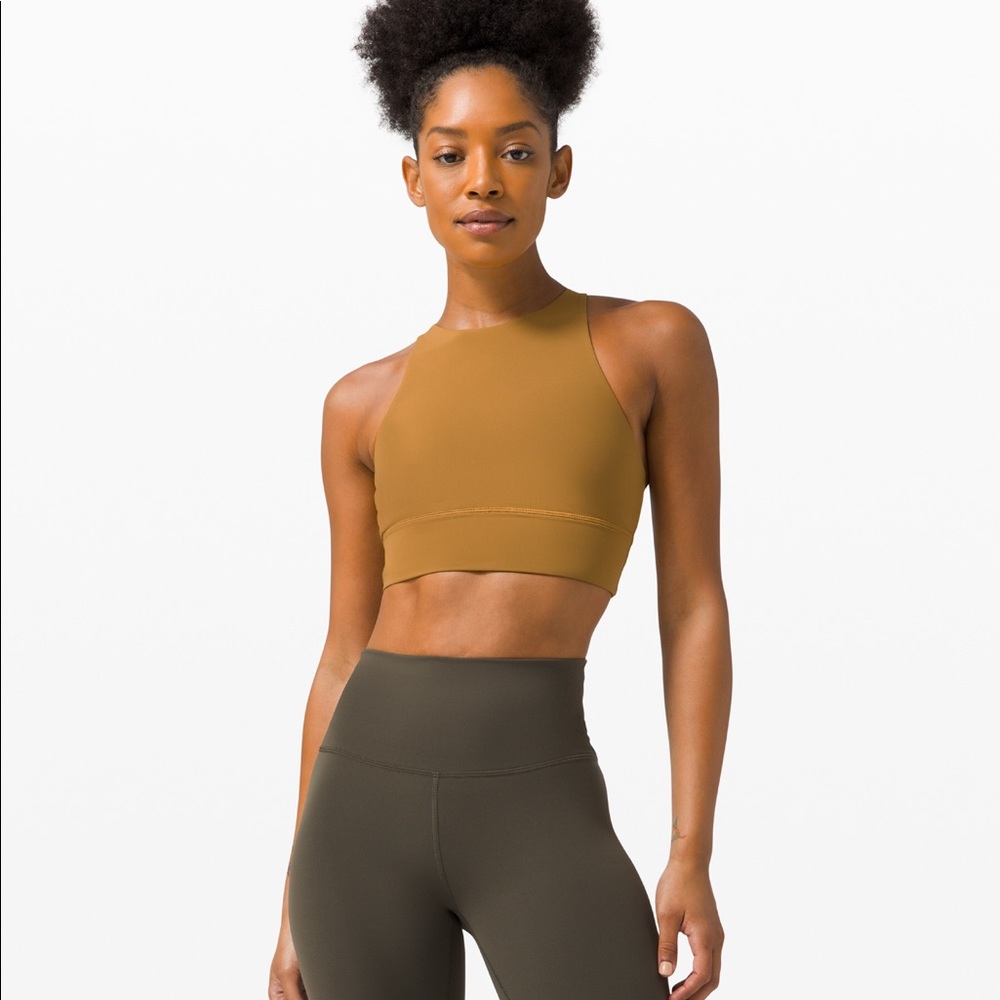 Lululemon High Energy Long Line Sports Bra